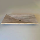 Verona Vessel Bath Sink carved from siena silver gray marble