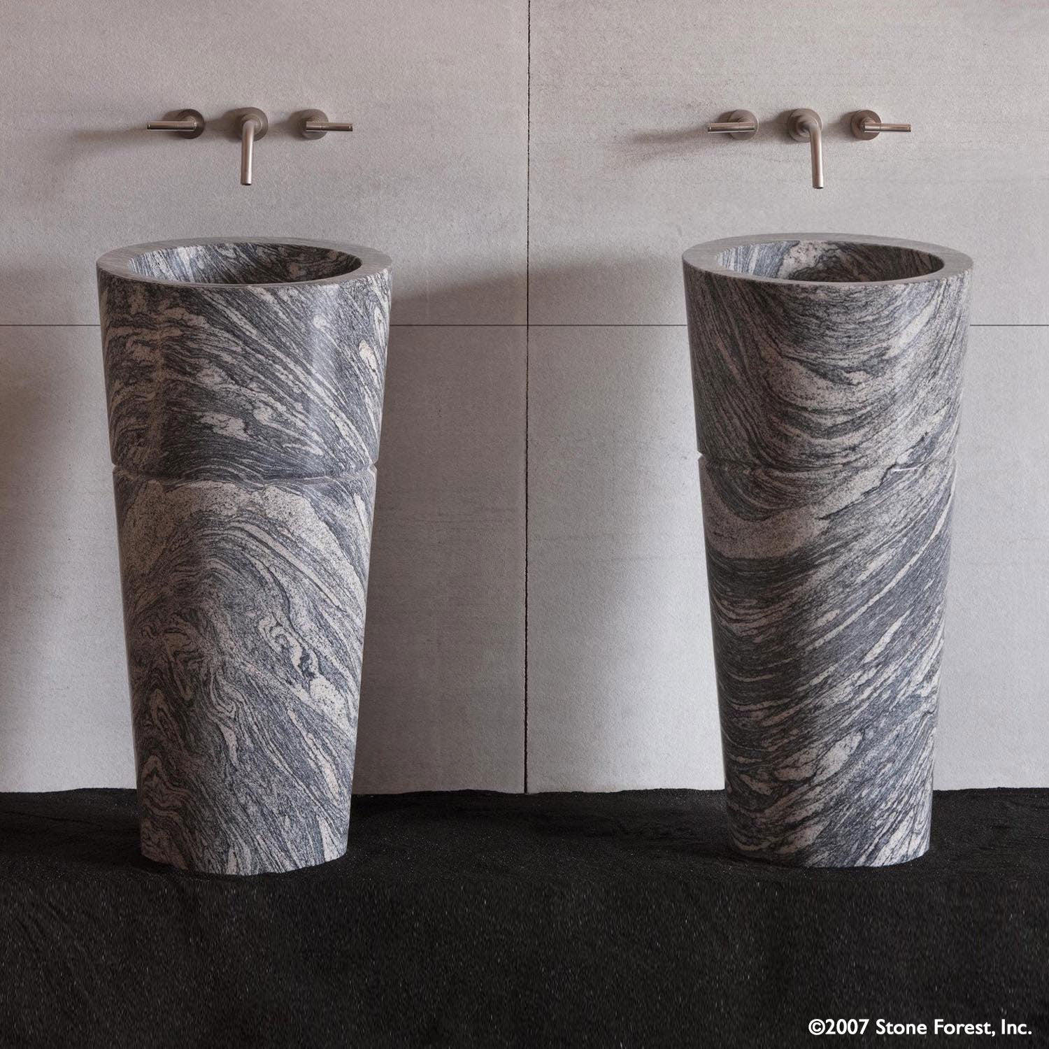 Granite Veneto Pedestal Bath Sink