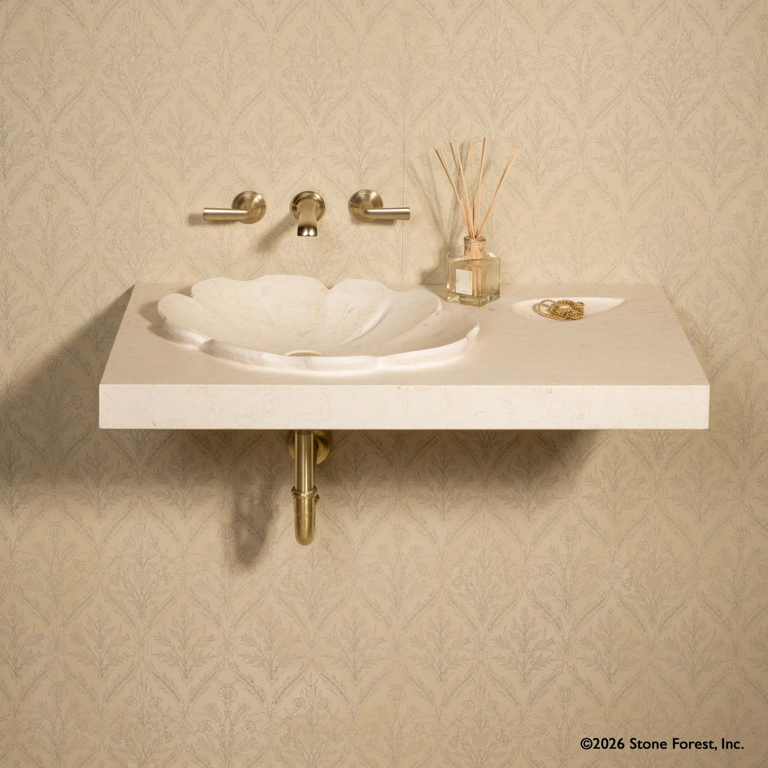 Sakura Vanity wall hung