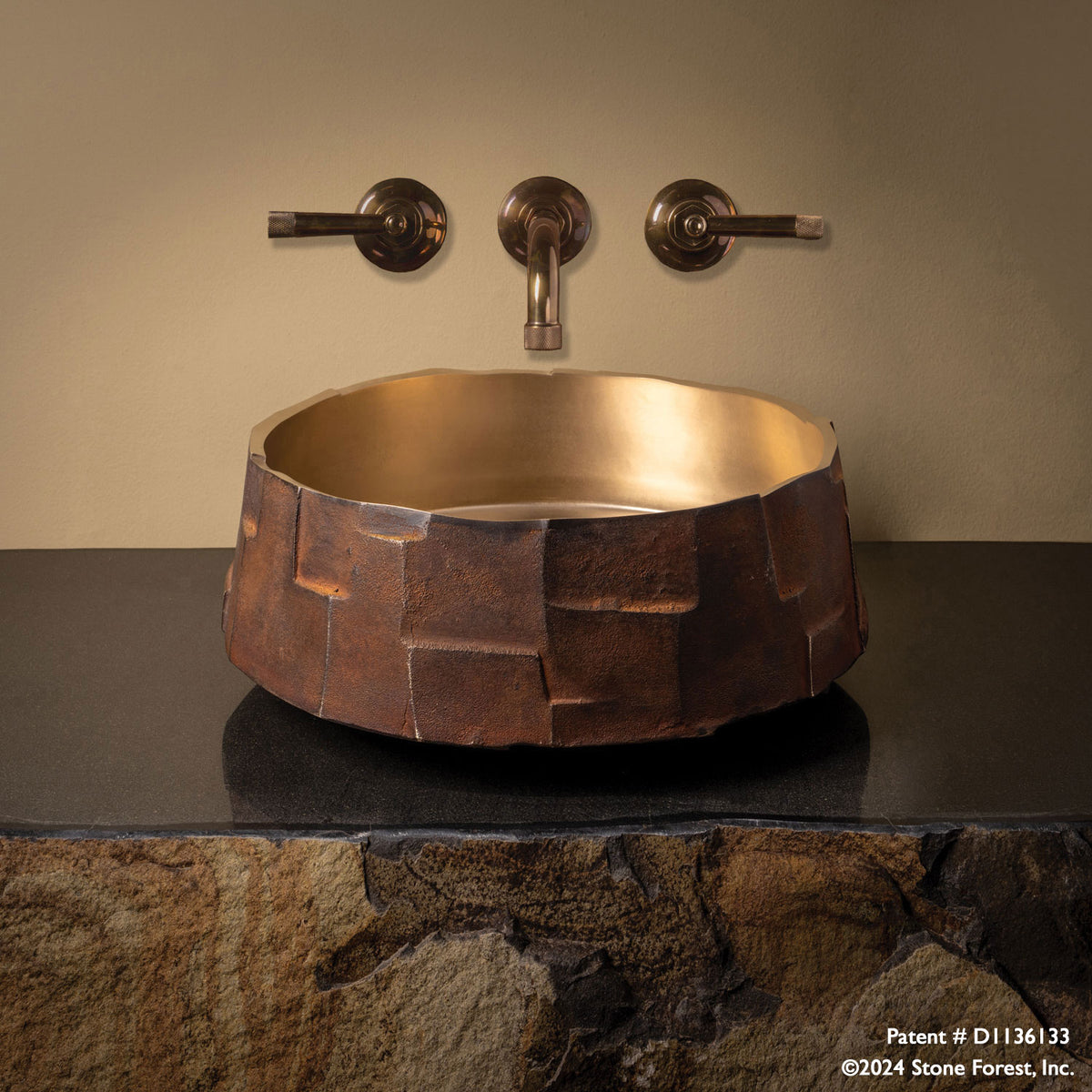 Bronze Edo Vessel Sink image 2 of 3