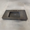 Custom Terra Sink in Antique Gray Limestone