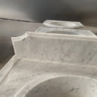 Detail of stone backsplash