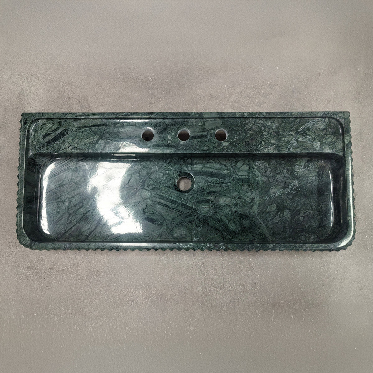 Fluted Lumbre - Verde Indio image 1 of 3