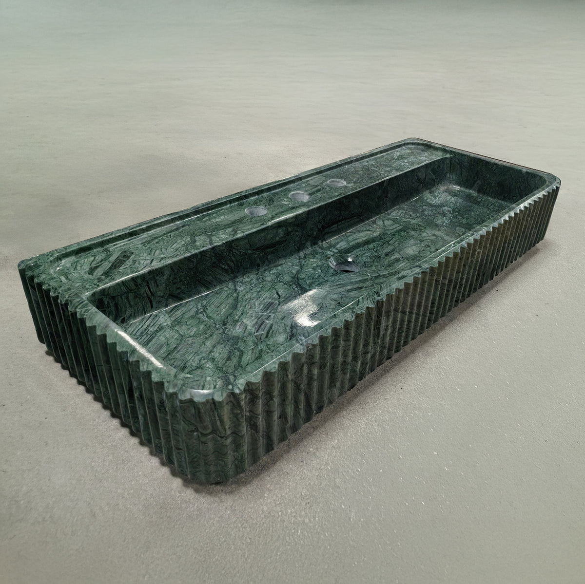 Fluted Lumbre - Verde Indio image 3 of 3