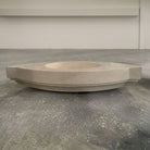 Front of Custom Pipiro bath vanity with oval integral sink