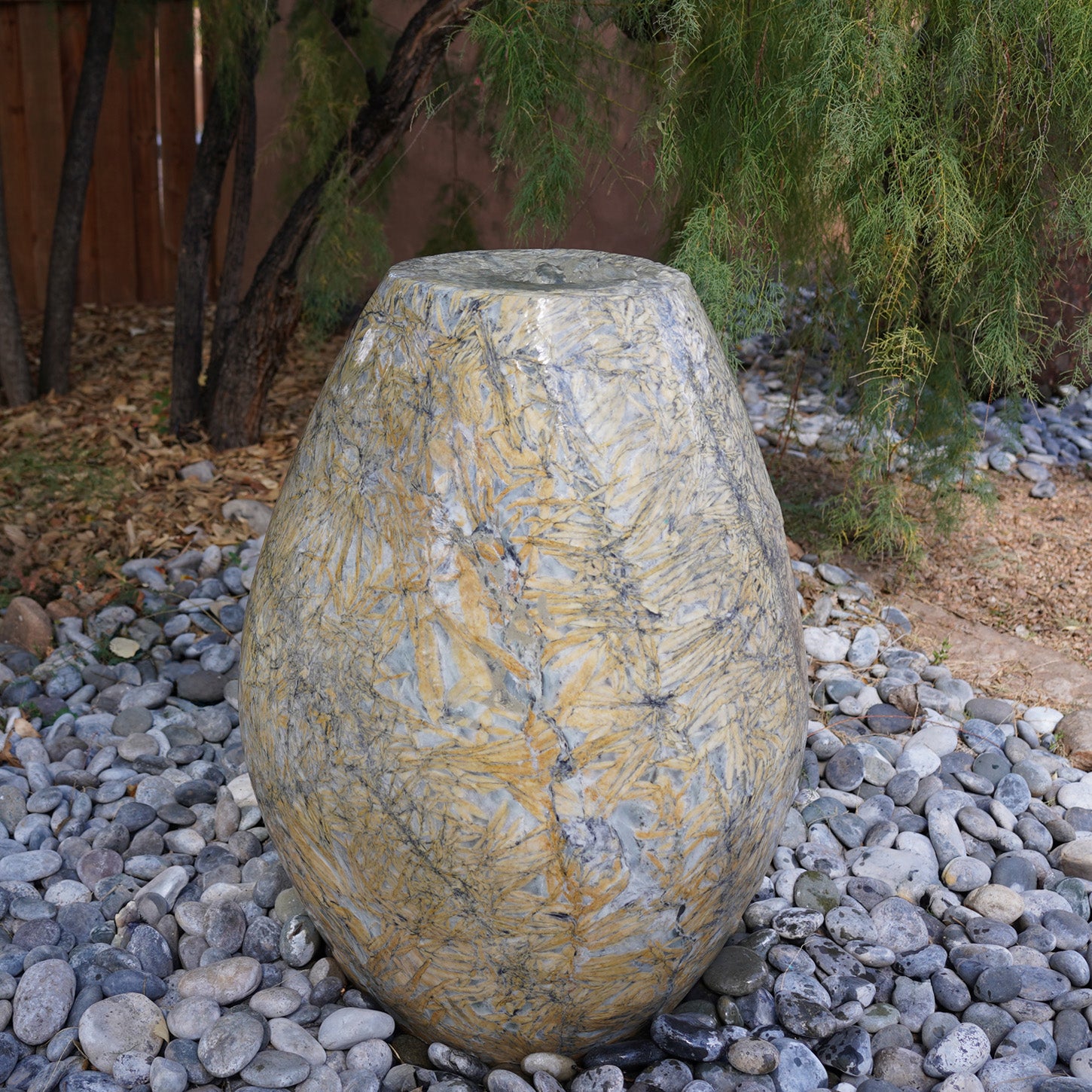 Bamboo Marble Bulb Fountain