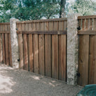 Rough Plinths shown as fence posts