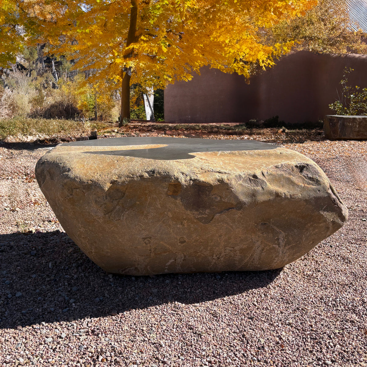 Large stone sculpture,side view image 2 of 3