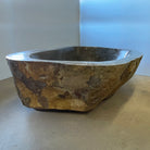Natural stone bathub side view