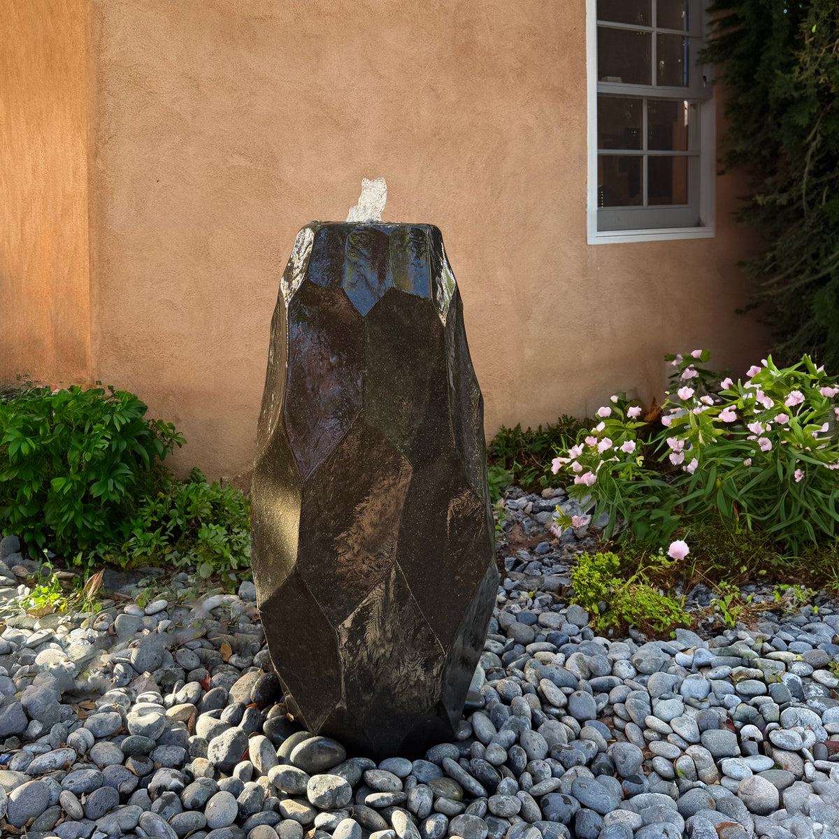 Lithic Fountain in sunlight