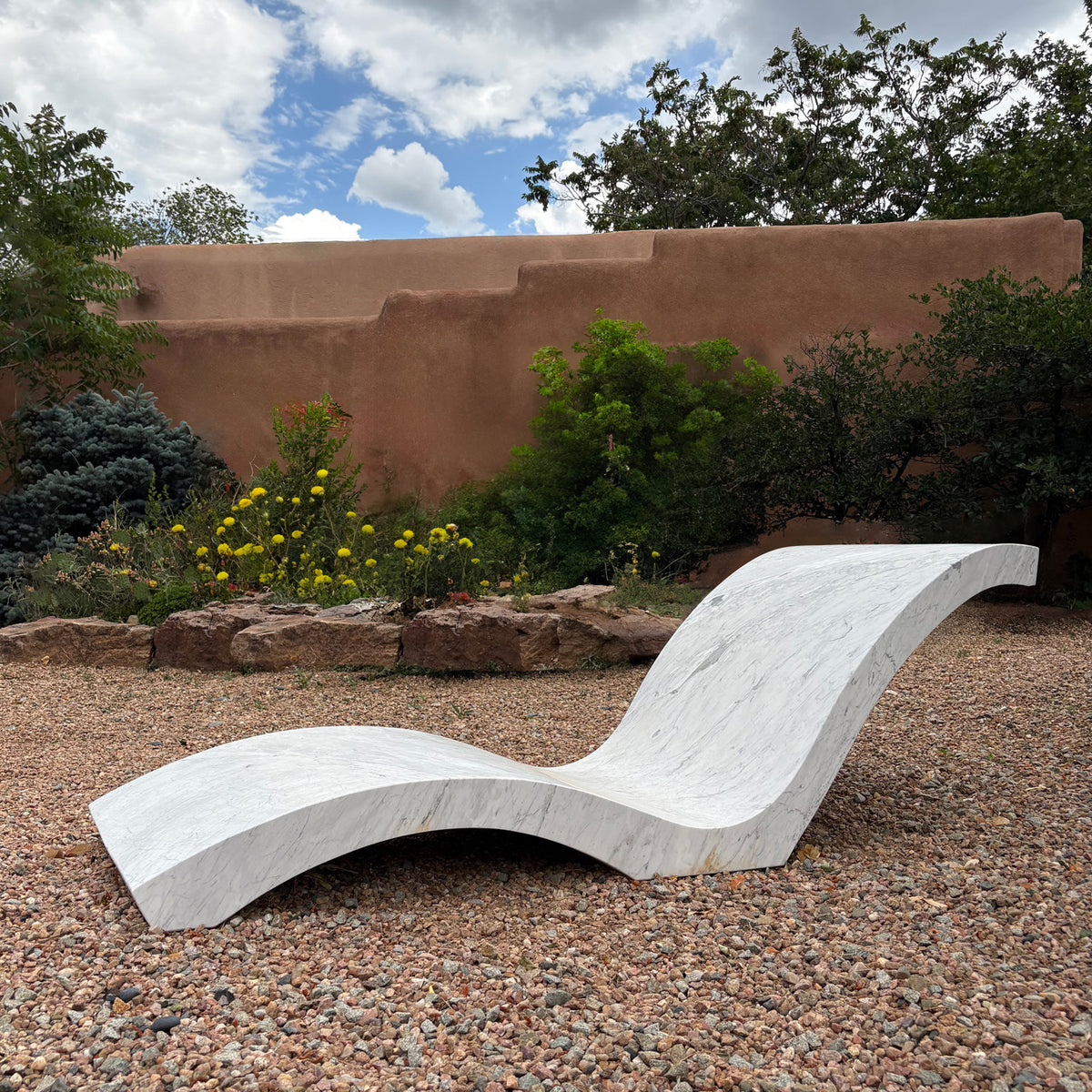 Chaise Lounge in Carrara image 1 of 2