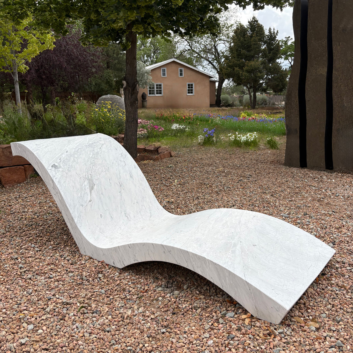 Chaise Lounge in Carrara image 2 of 2