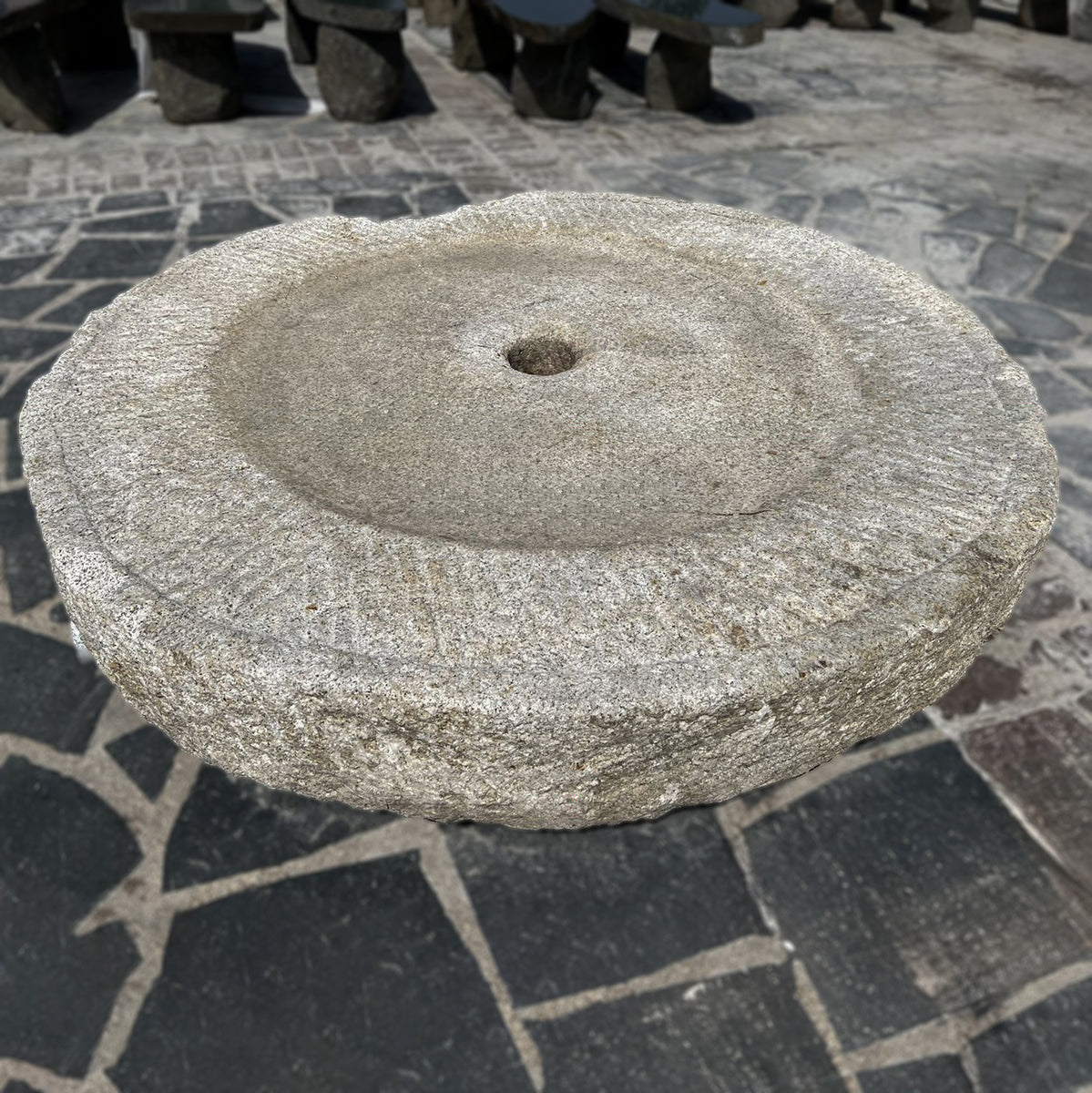 Colossal Antique Millstone image 5 of 6