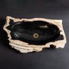 PETRIFIED WOOD VESSEL SINK