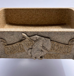 Rabbit House Farmhouse Kitchen Sink, Beige Granite image 4 of 5