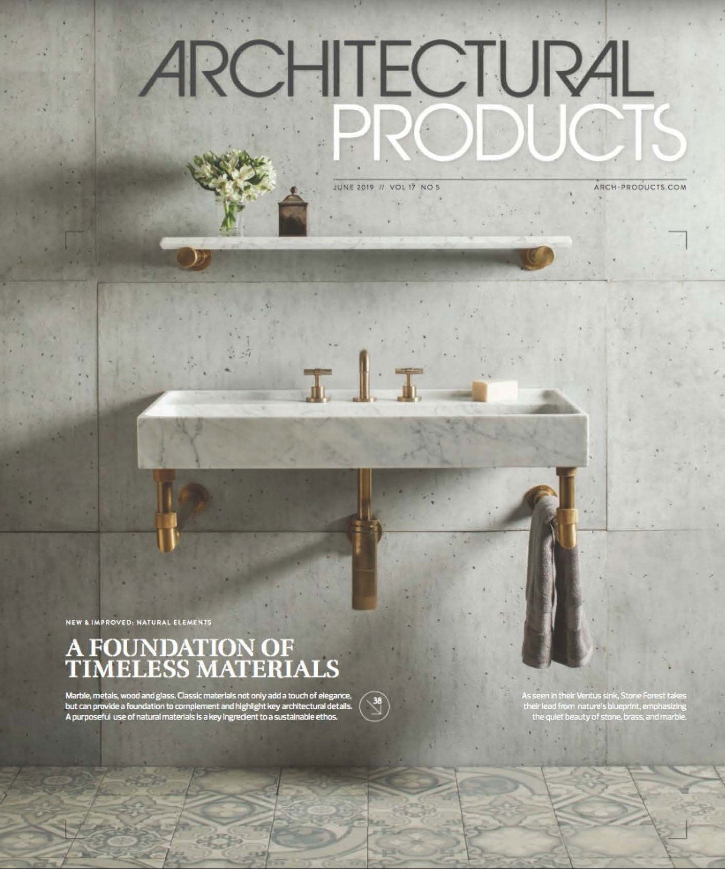 Architectural Products 2019 magazine cover