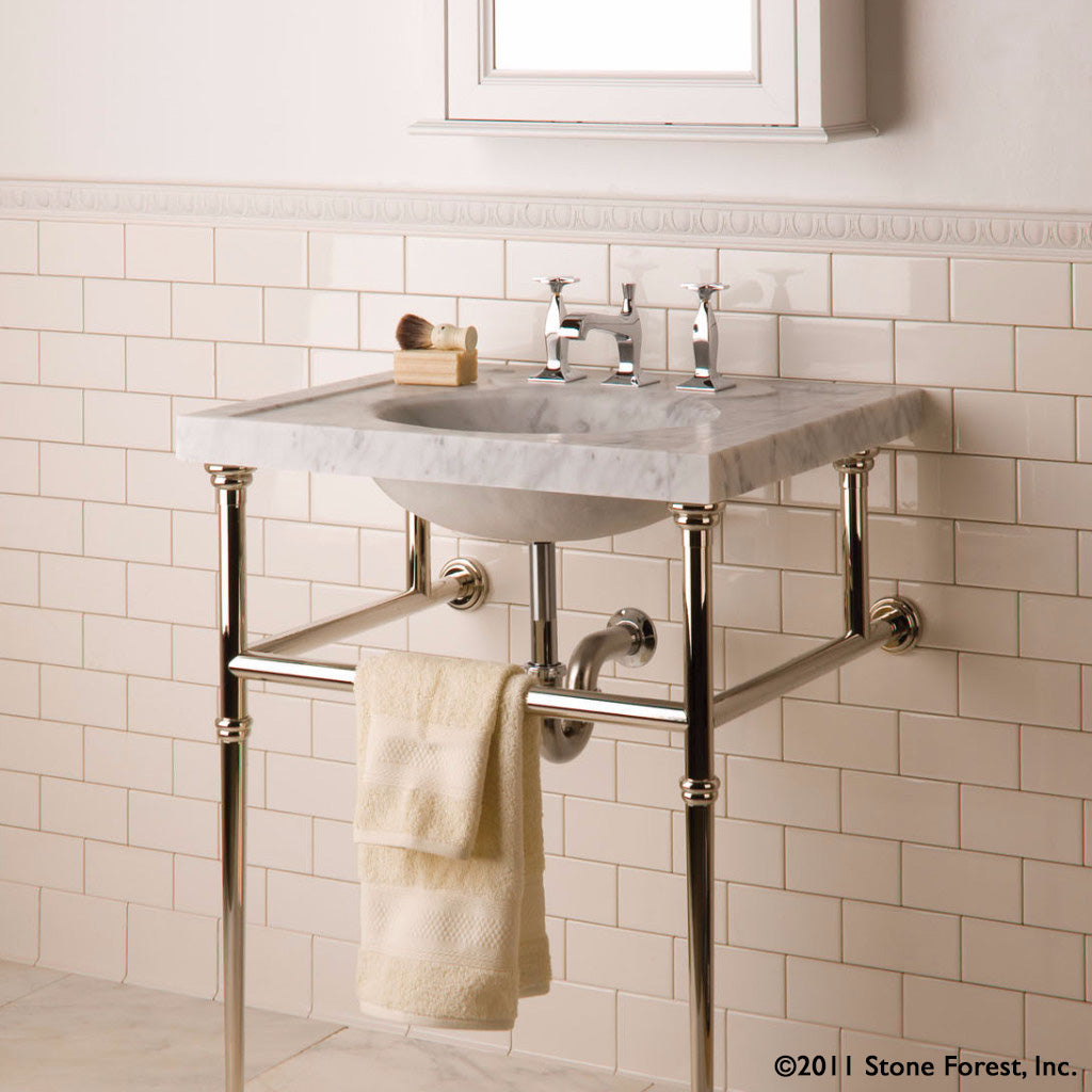 Vintage Washbasin Bath Sink carrara marble