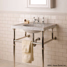 Vintage Washbasin Bath Sink carrara marble