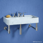 Lumbre Bath Sink on Facet Wall Unit