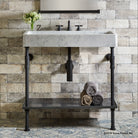 Trough Console SInk with Tray Vanity