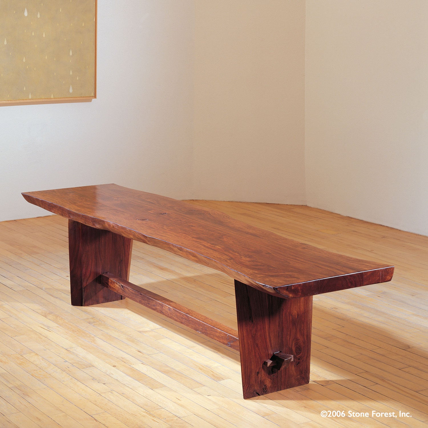Wood Bench