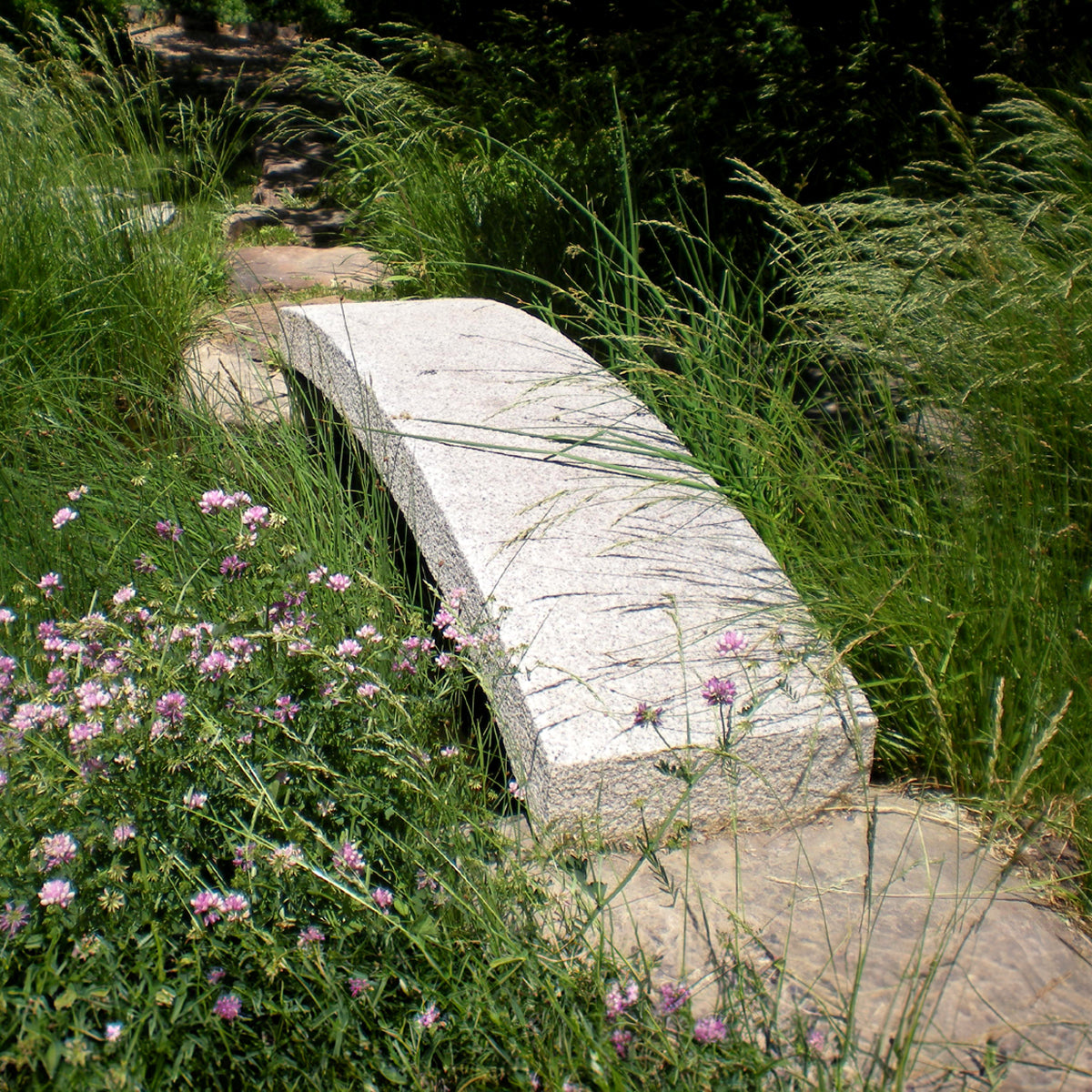 Stone Breidge in garden