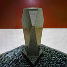 Custom Diamond Fountain in black granite