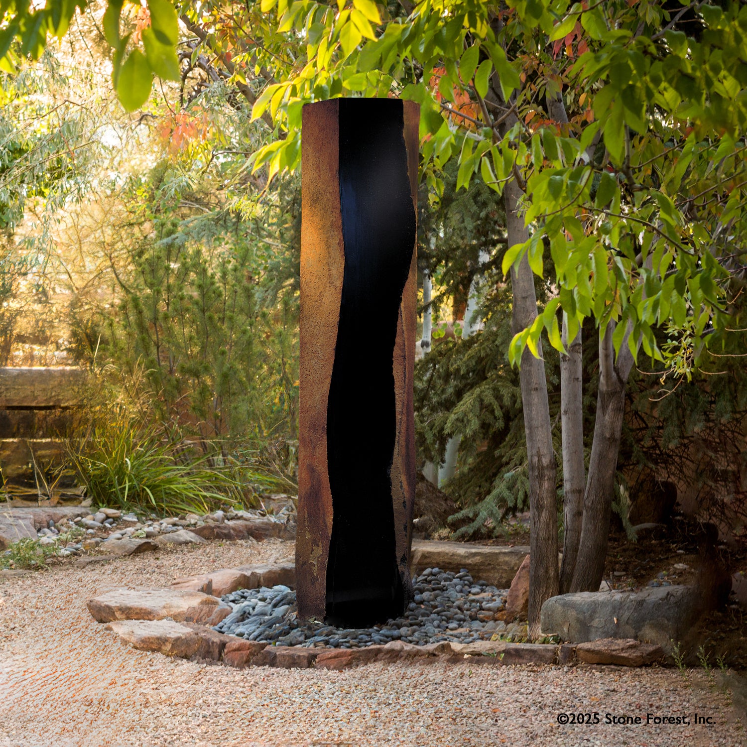 Basalt Column Fountain