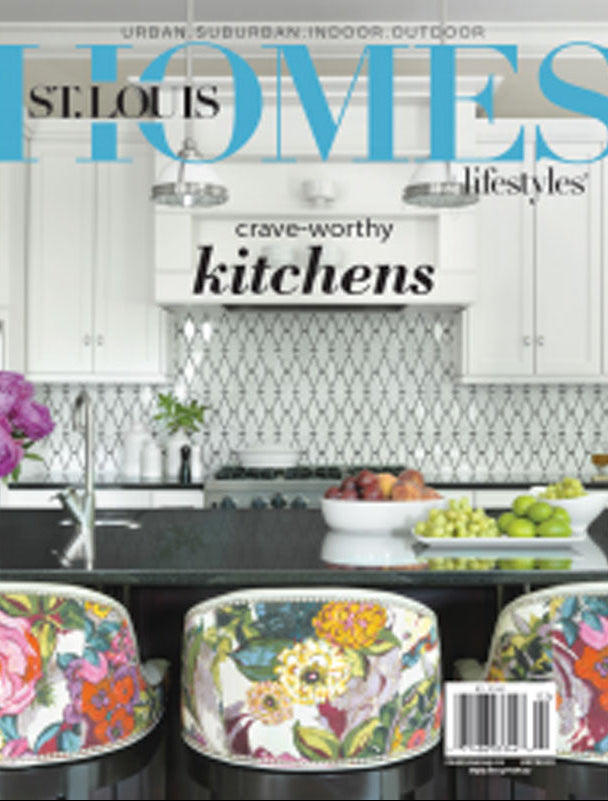St Louis Homes 2018 magazine cover
