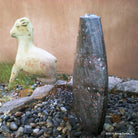 Stone Forest 48"h  Jurassic Pebble garden fountain