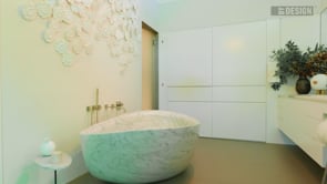 Papillon Bathtub - Whites & Creams product video