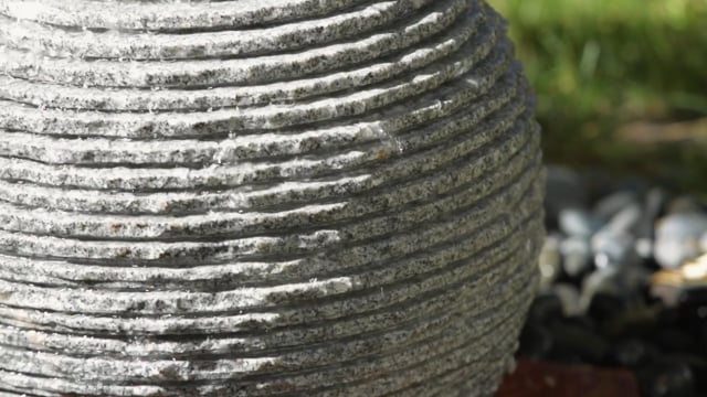 Ribbed Sphere Fountains product video