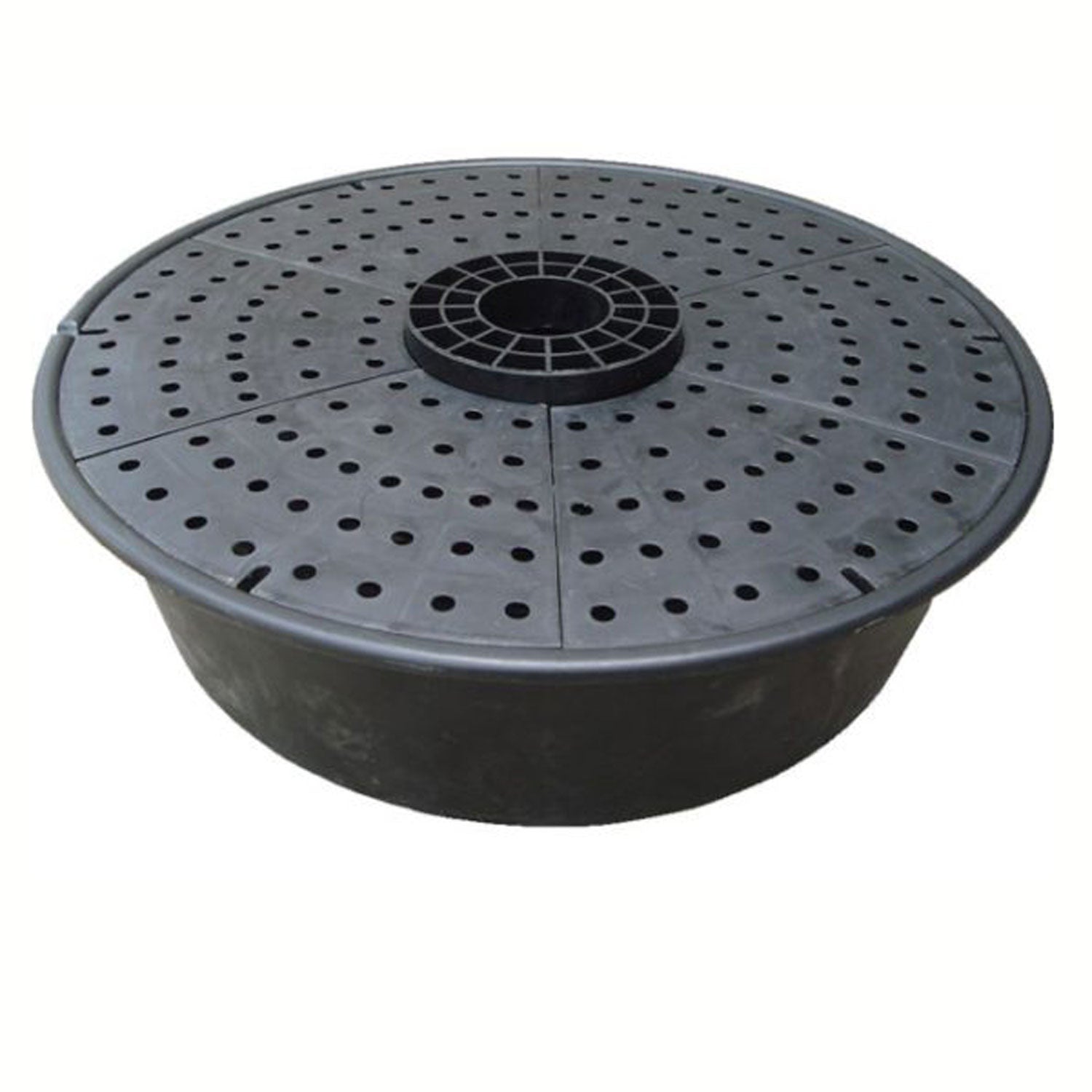 36" diameter round fountain installation kit