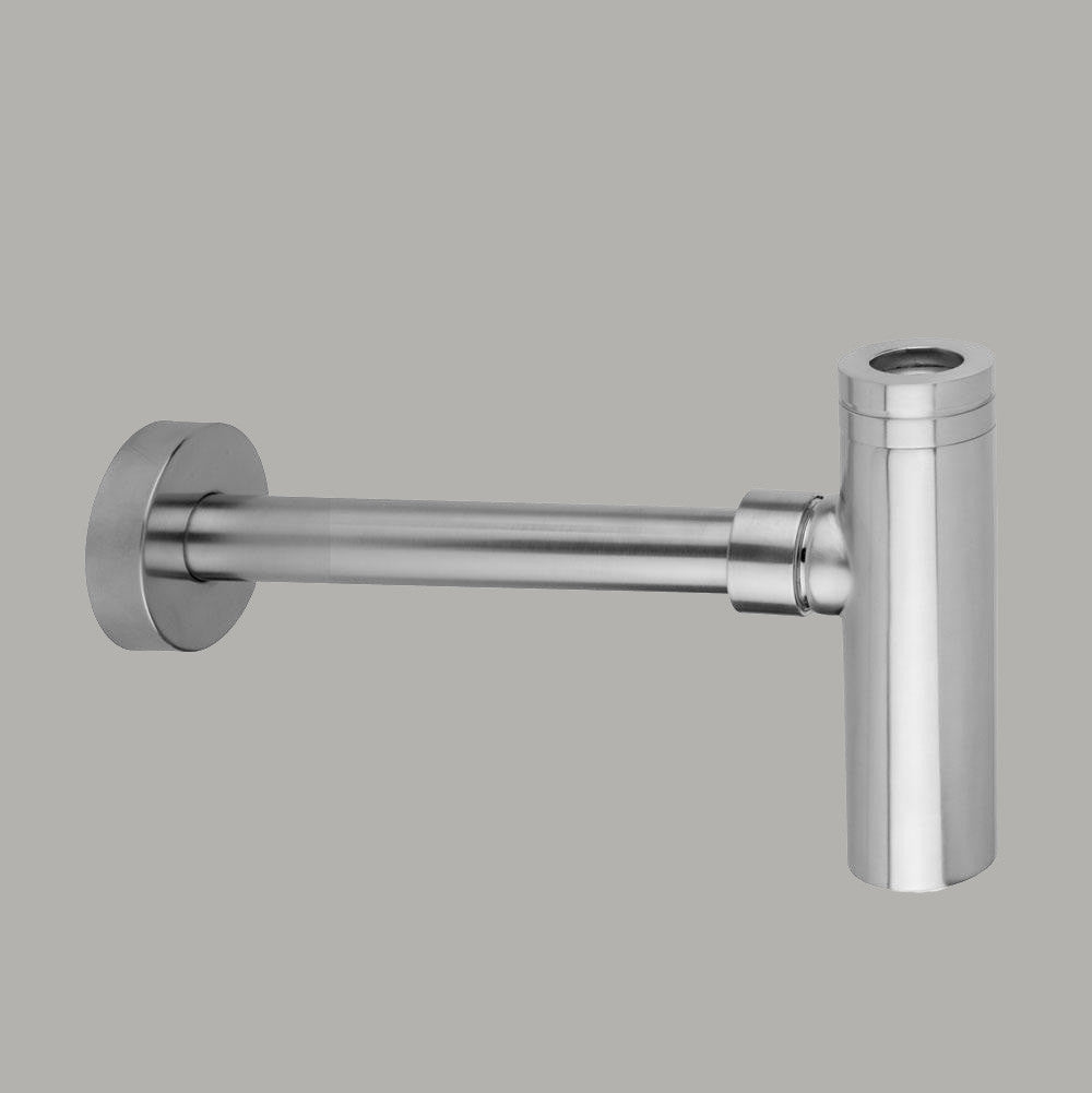 Round decorative lavatory trap