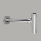 Round decorative lavatory trap