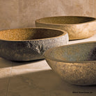 Stone Pebble Vessel lavatory sinks
