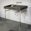 Ventus Bath Sink paired with Elemental Classic Vanity Legs
