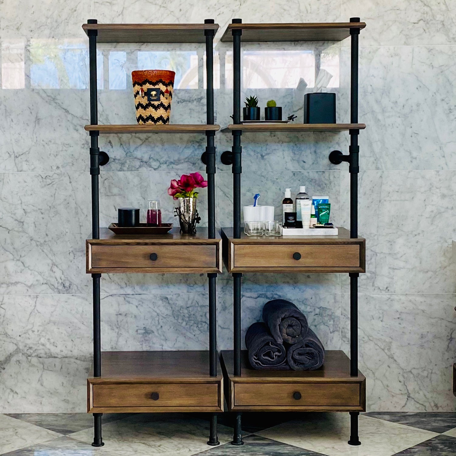 Stone Forest Elemental Classic Storage Set in matte black