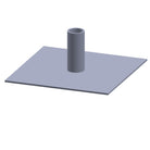 Stainless steel Plinth Fountain support