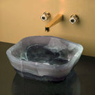 Purple onyx Wabi Basin  bathroom vessel sink