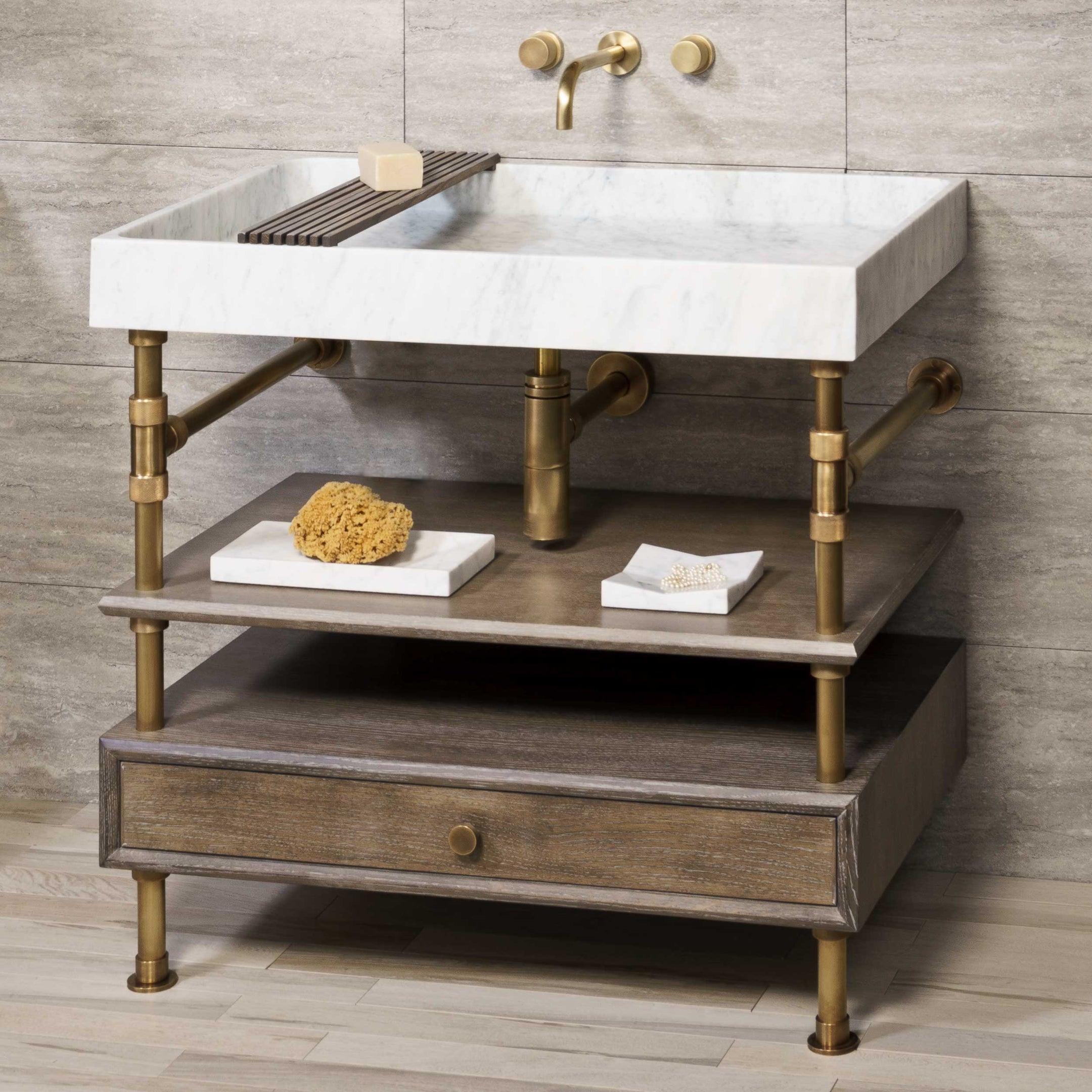 Console / Vanity – Stone Forest