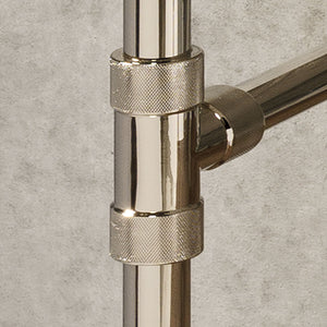 Elemental Classic fitting in polished nickel detail image 3 of 4