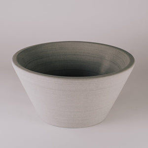Stone Forest Cono Vessel Sink carved from Grigio Sandstone image 1 of 3
