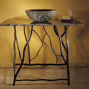 Iron Branch Console with Top image 1 of 2